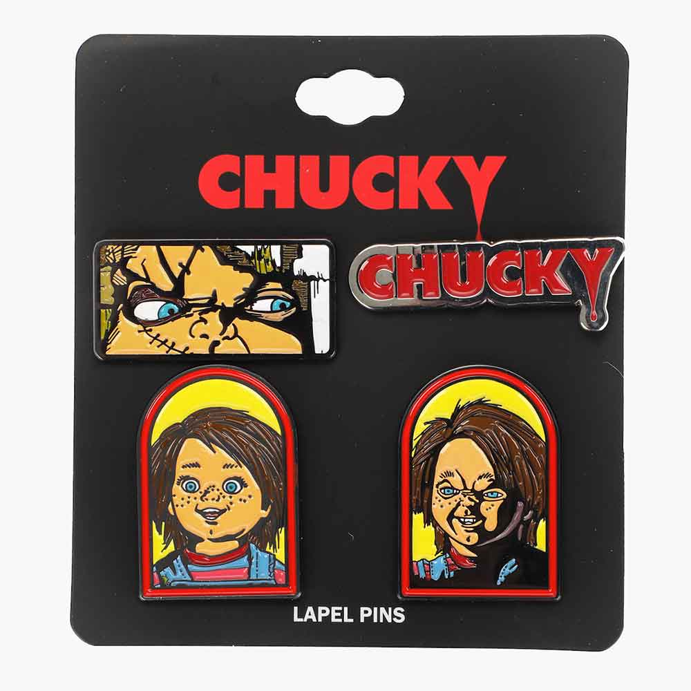 CHUCKY LAPEL PIN SET