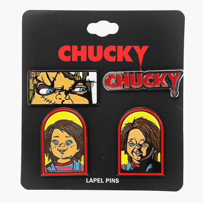 CHUCKY LAPEL PIN SET