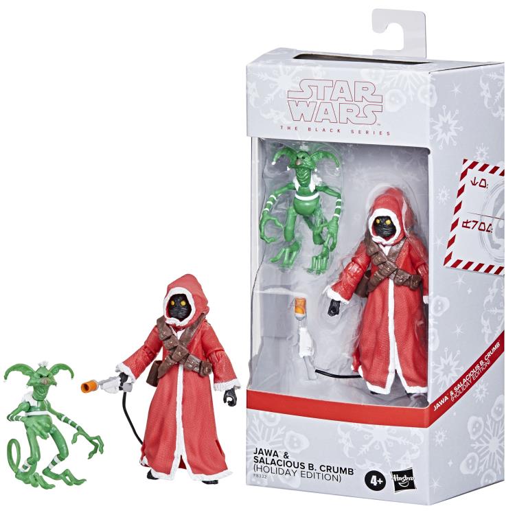 Star Wars: The Black Series 6" Jawa and Salacious B. Crumb (Holiday Edition) Figure Set