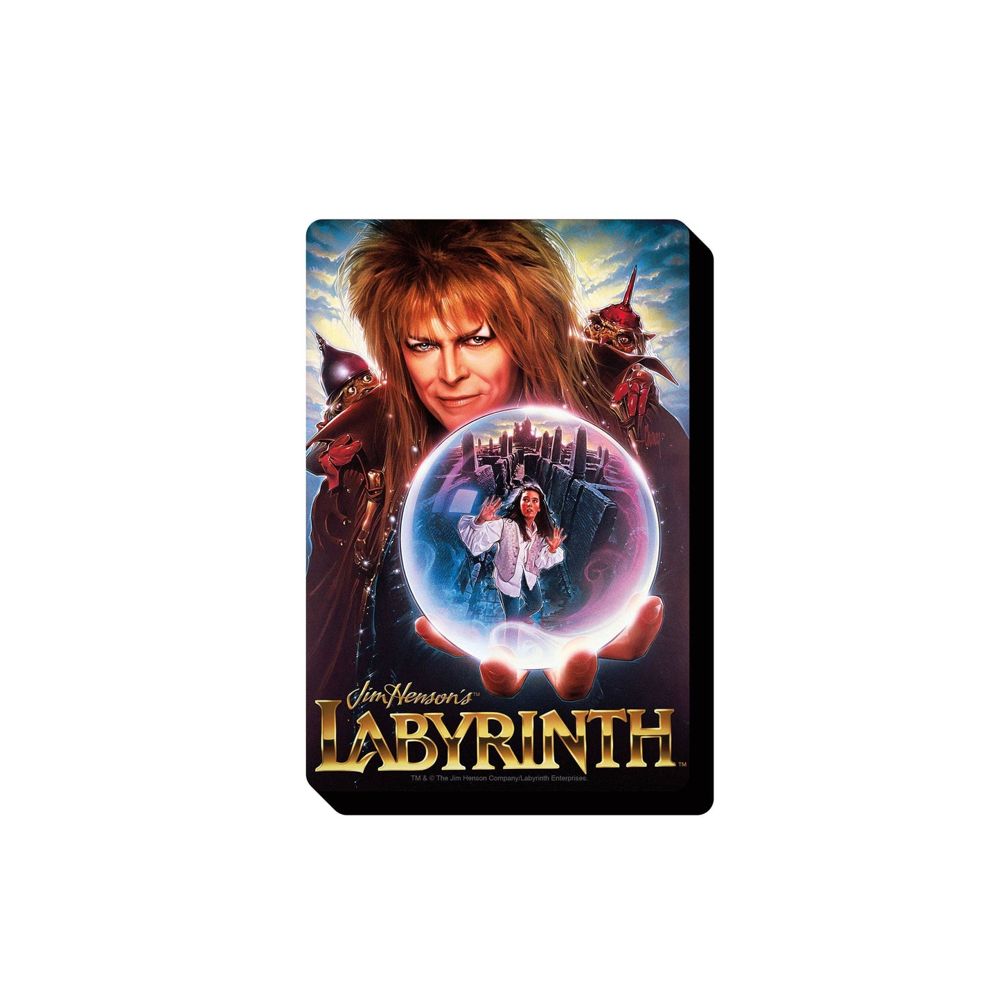 Labyrinth One Sheet Funky Chunky Magnet