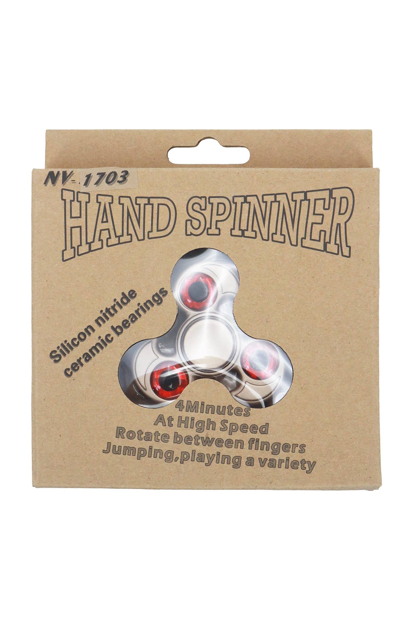 Metallic Colorful Eye High Speed Fidget Spinner Toy
