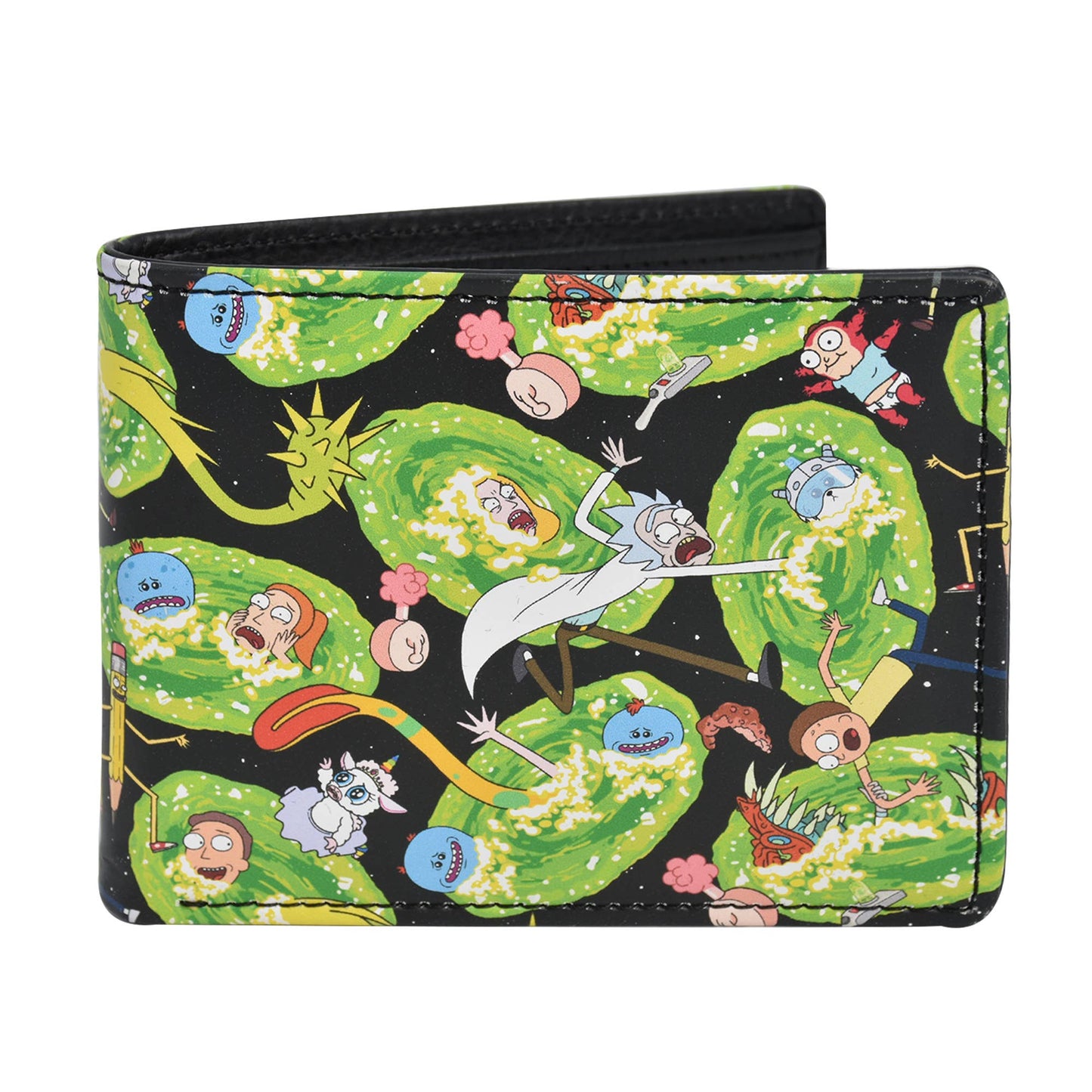 Wb Adult Swim Rick And Morty Aop Bifold Wallet