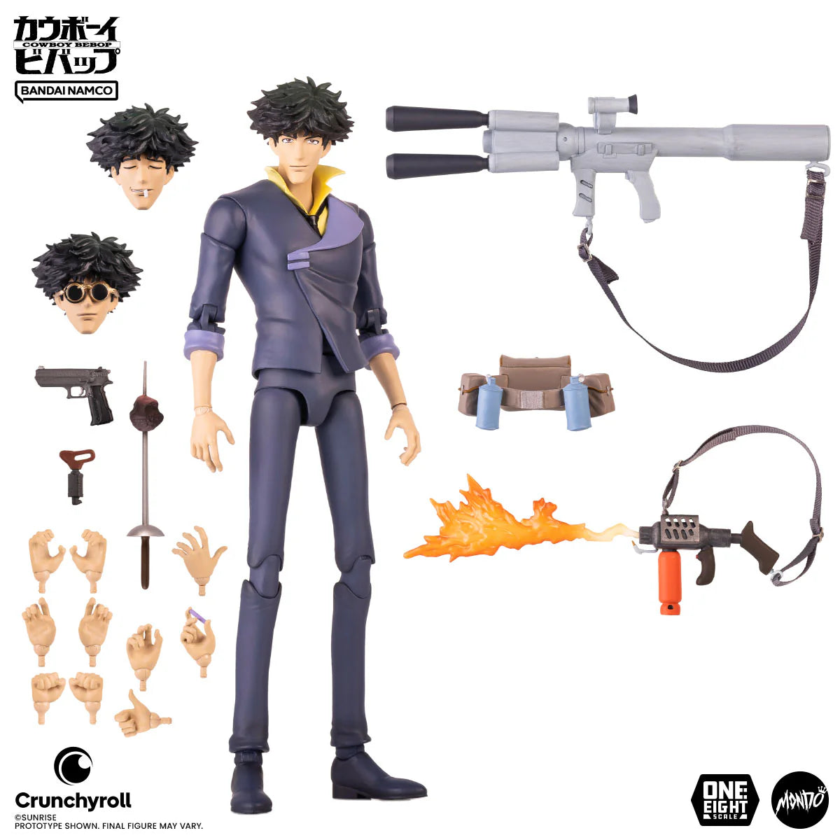 PRE-ORDER Cowboy Bebop - Spike Spiegel 1/8 Scale Figure