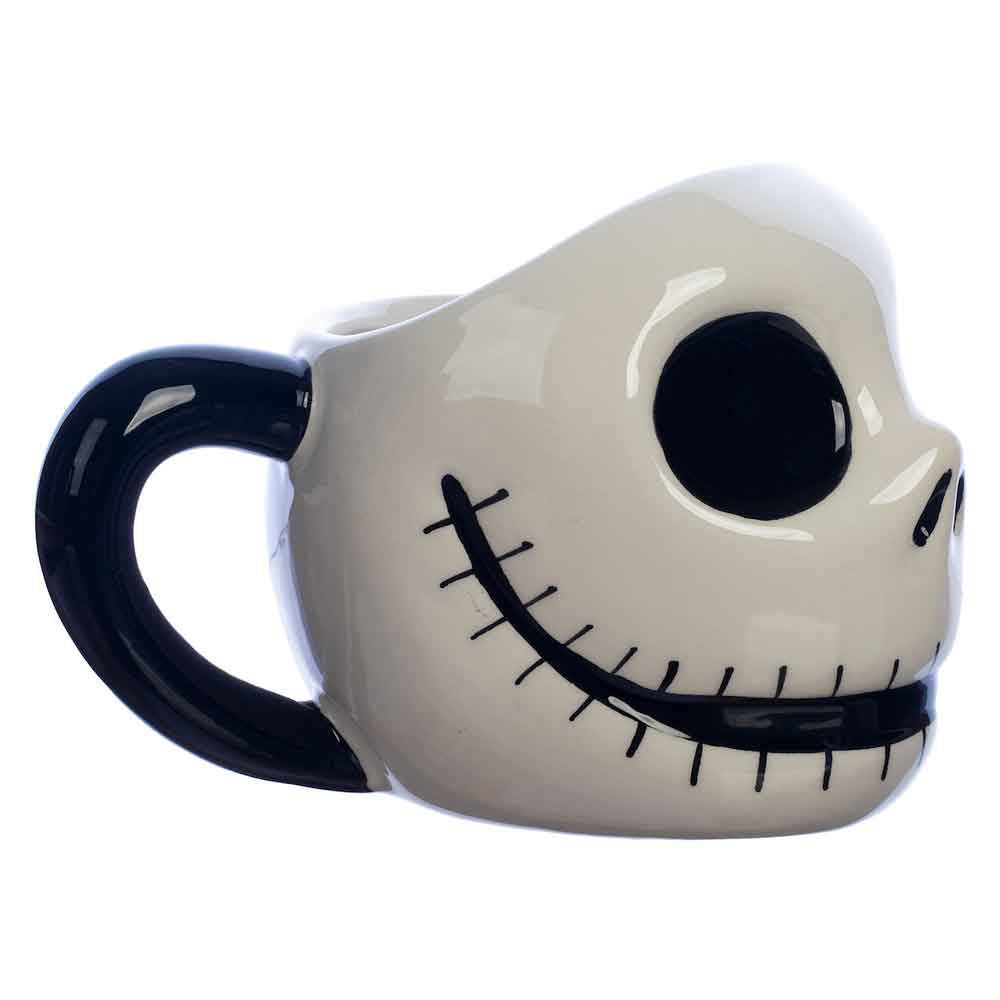 THE NIGHTMARE BEFORE CHRISTMAS JACK 14 OZ. SCULPTED CERAMIC MUGS