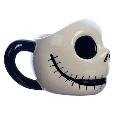 THE NIGHTMARE BEFORE CHRISTMAS JACK 14 OZ. SCULPTED CERAMIC MUGS