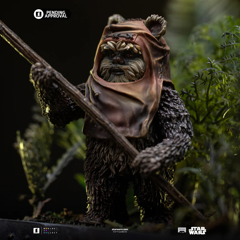 Pre-Order - Statue Leia and Wicket - Star Wars Episode VI - Art Scale 1/10 - Iron Studios
