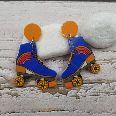 Dipdye Skate Shoes PMMA Earrings