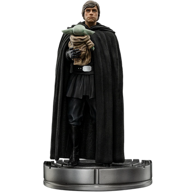 LUKE SKYWALKER AND GROGU 1:10 Scale Statue by Iron Studios