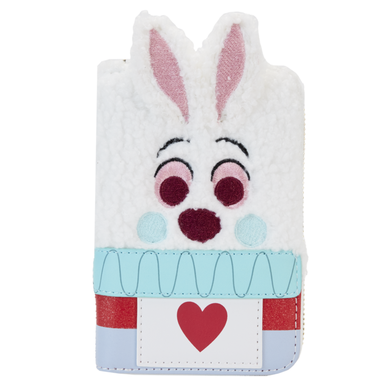 Alice in Wonderland White Rabbit Cosplay Zip Around Wallet