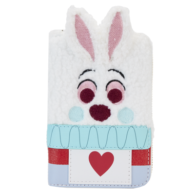 Alice in Wonderland White Rabbit Cosplay Zip Around Wallet