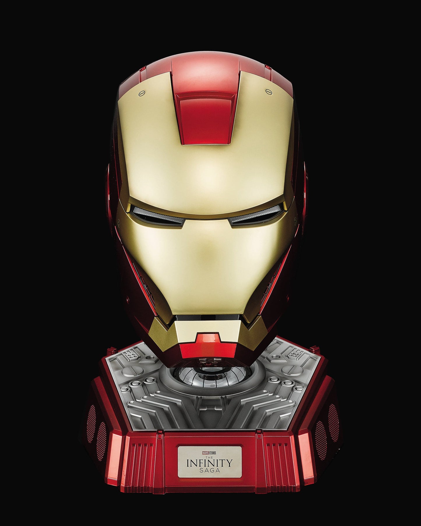 PRE-ORDER Killerbody 1: 1 Collectible Iron Man MK7 Wearable Helmet with Bluetooth Speaker stand