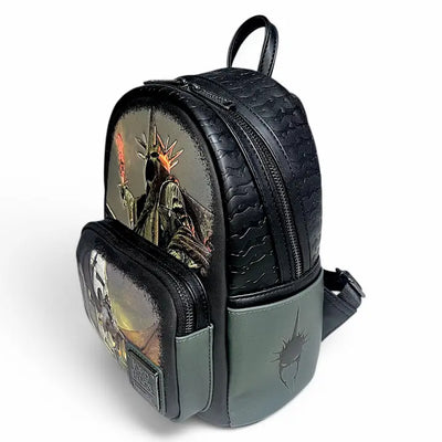 Loungefly the Lord of the Rings the Witch King Nazgul Glow in the Dark Mini Backpack