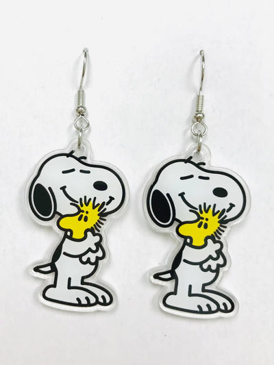 Acrylic Cute Dog Earrings