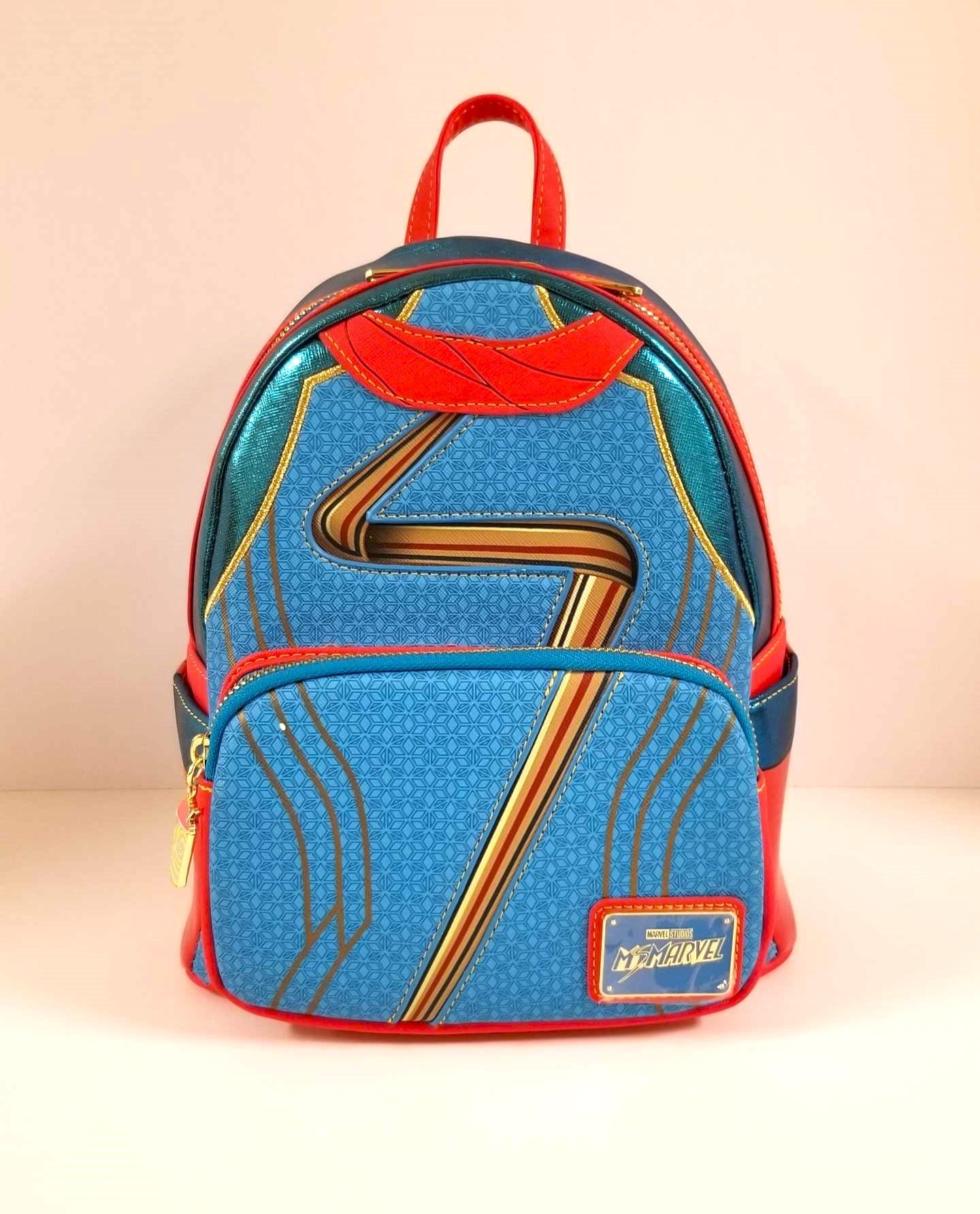 captain marvel mini backpack loungefly Ms. Marvel Cosplay Mini Backpack
