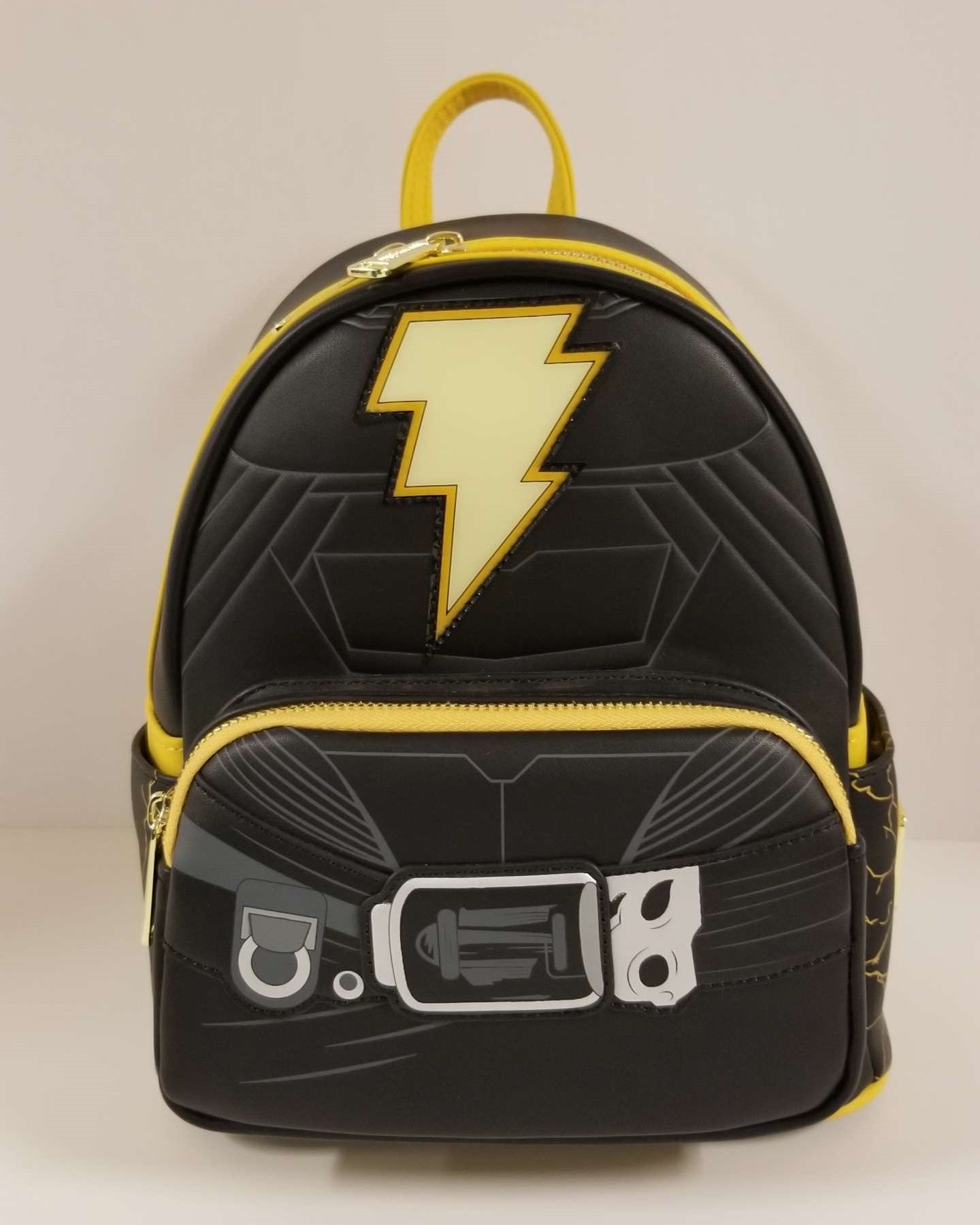 LF DC comics Black Adam Light up Cosplay mini Backpack