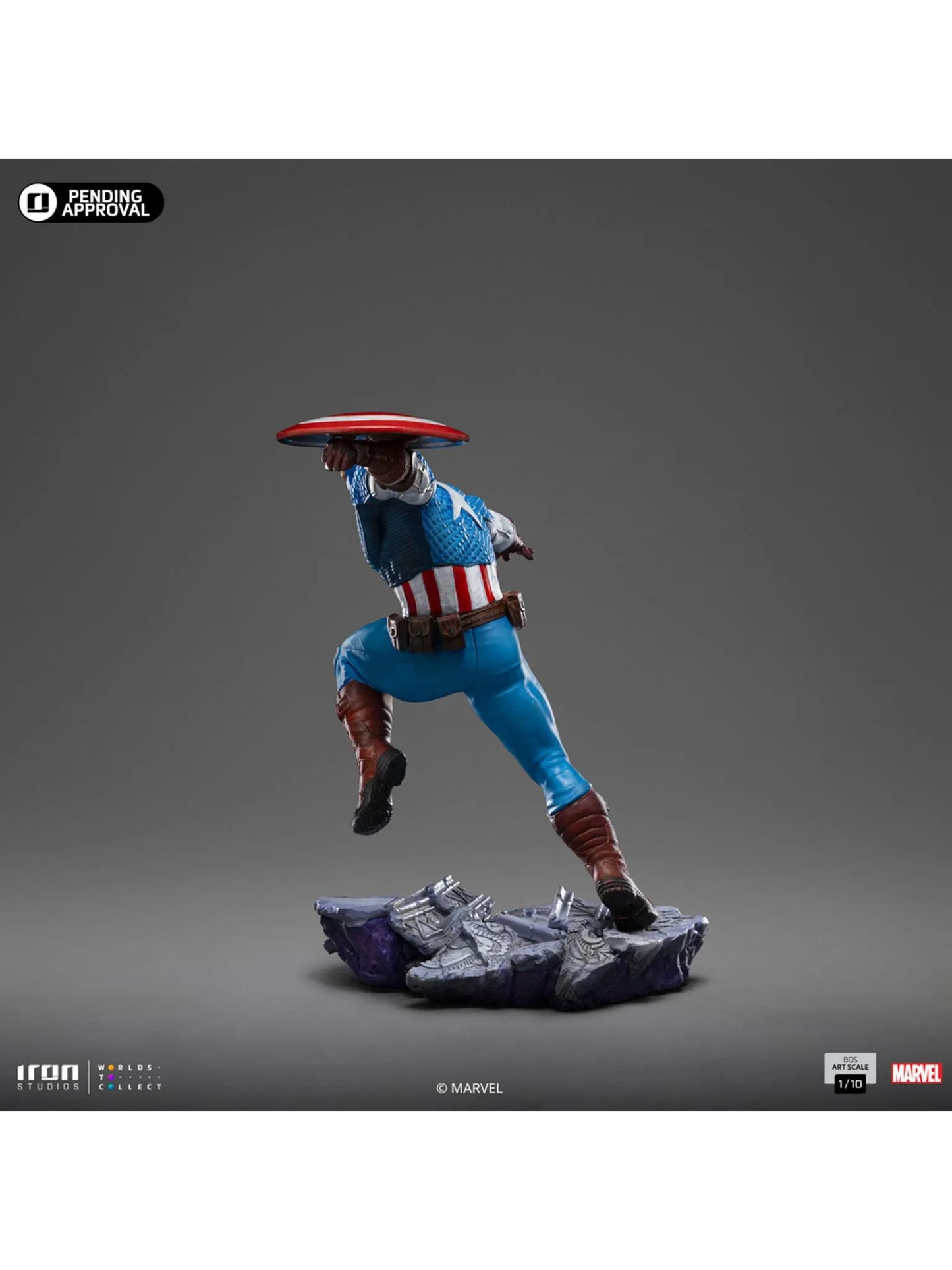 Statue Captain America - Infinity Gauntlet Diorama - BDS Art Scale 1/10 - Iron Studios