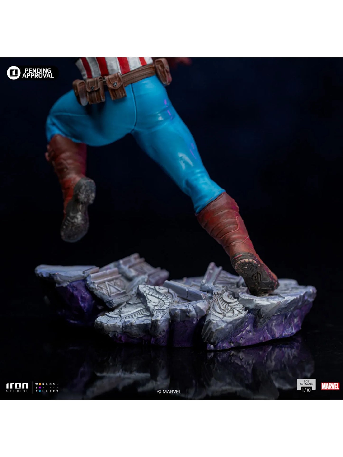 Statue Captain America - Infinity Gauntlet Diorama - BDS Art Scale 1/10 - Iron Studios