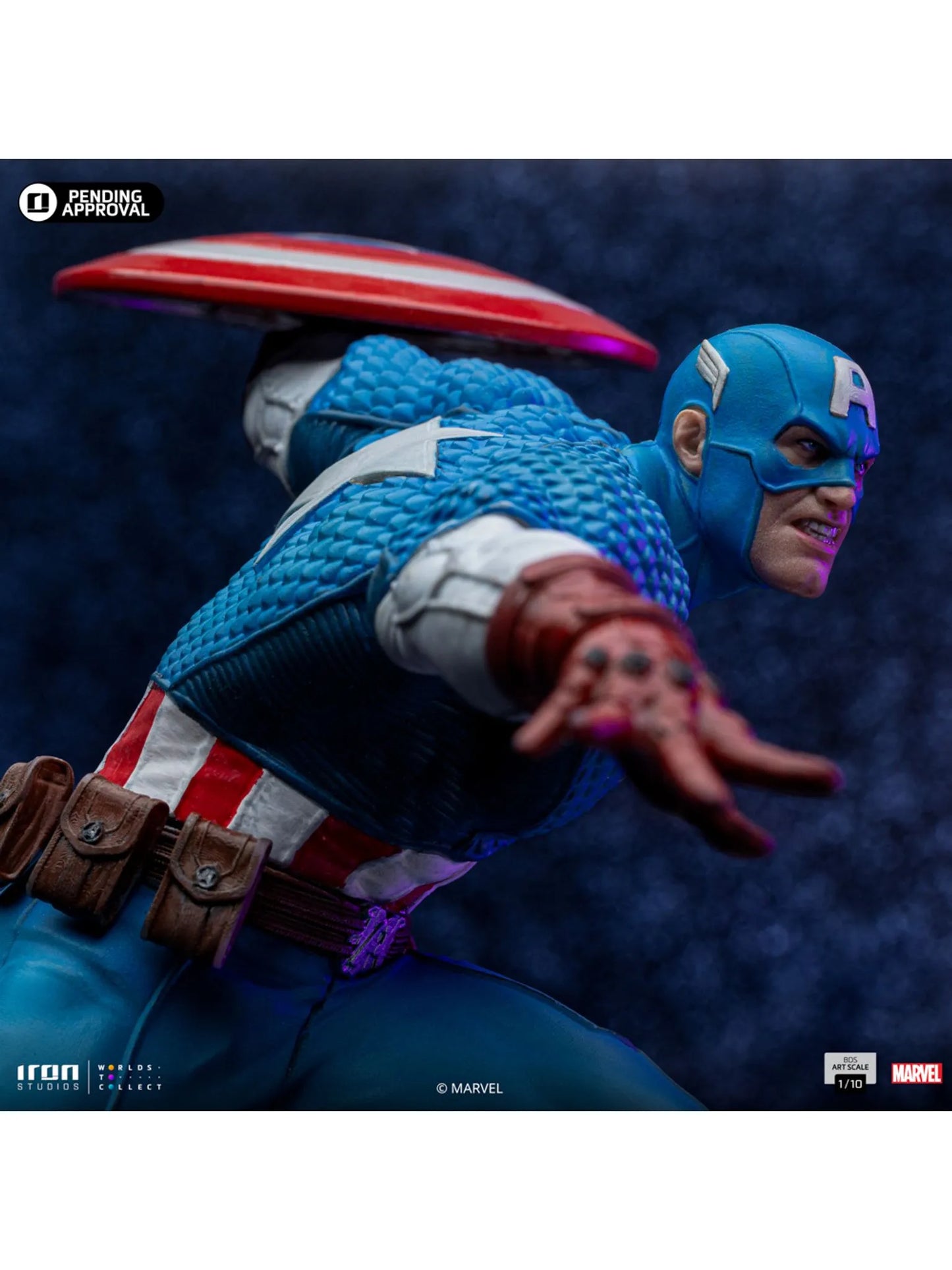 Statue Captain America - Infinity Gauntlet Diorama - BDS Art Scale 1/10 - Iron Studios