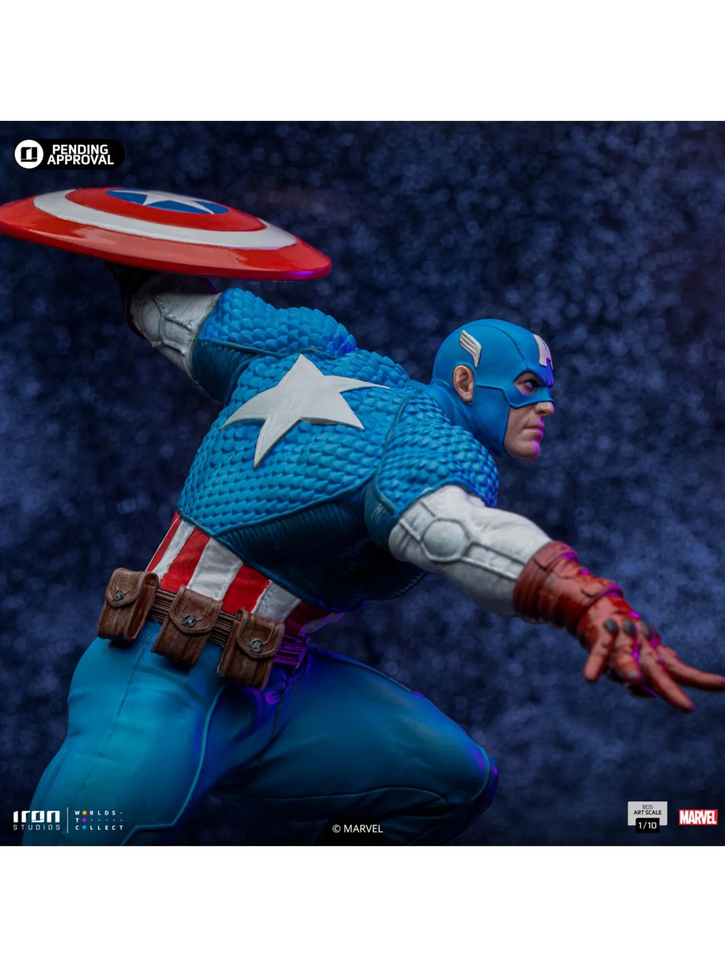 Statue Captain America - Infinity Gauntlet Diorama - BDS Art Scale 1/10 - Iron Studios