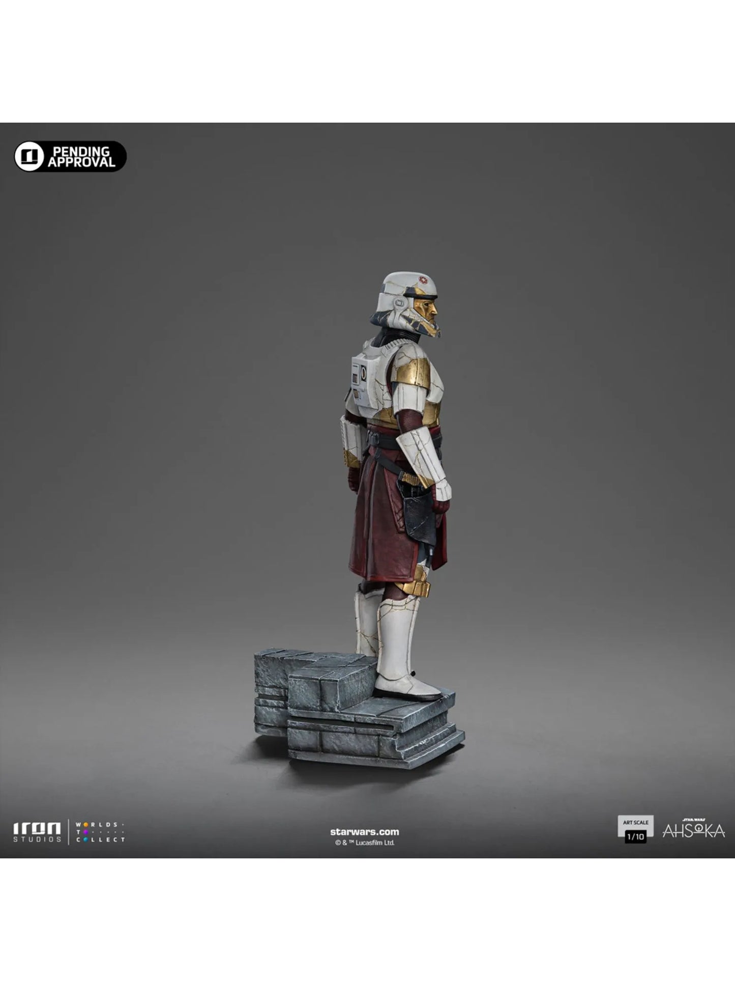 Statue Captain Enoch - Ahsoka - Art Scale 1/10