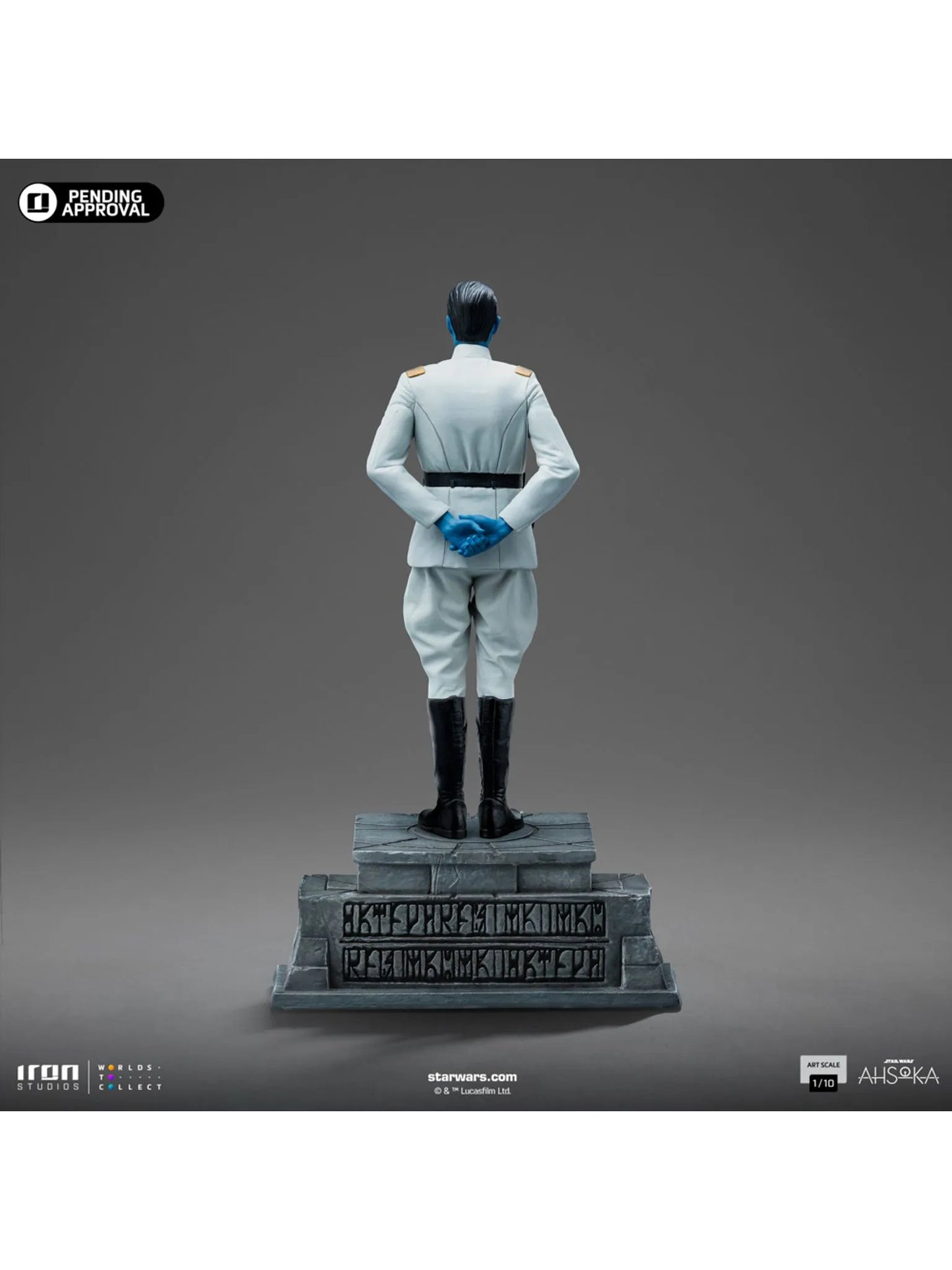 Statue Grand Admiral Thrawn - Ahsoka - Art Scale 1/10
