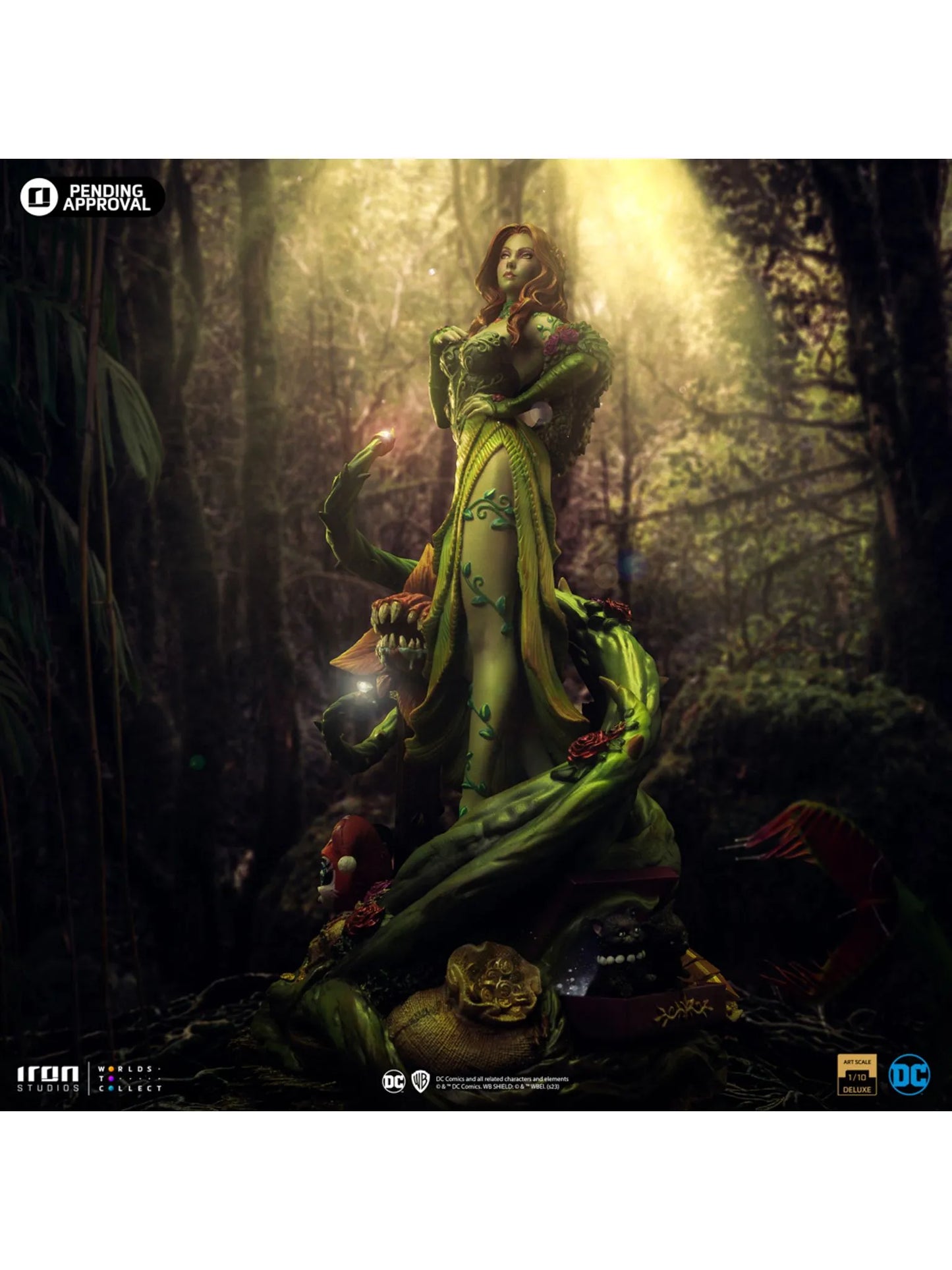 Statue Poison Ivy Deluxe - Gotham City Sirens - DC Comics - Art Scale 1/10 - Iron Studios