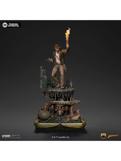 Statue Indiana Jones Deluxe - Indiana Jones - Art Scale 1/10 - Iron Studios