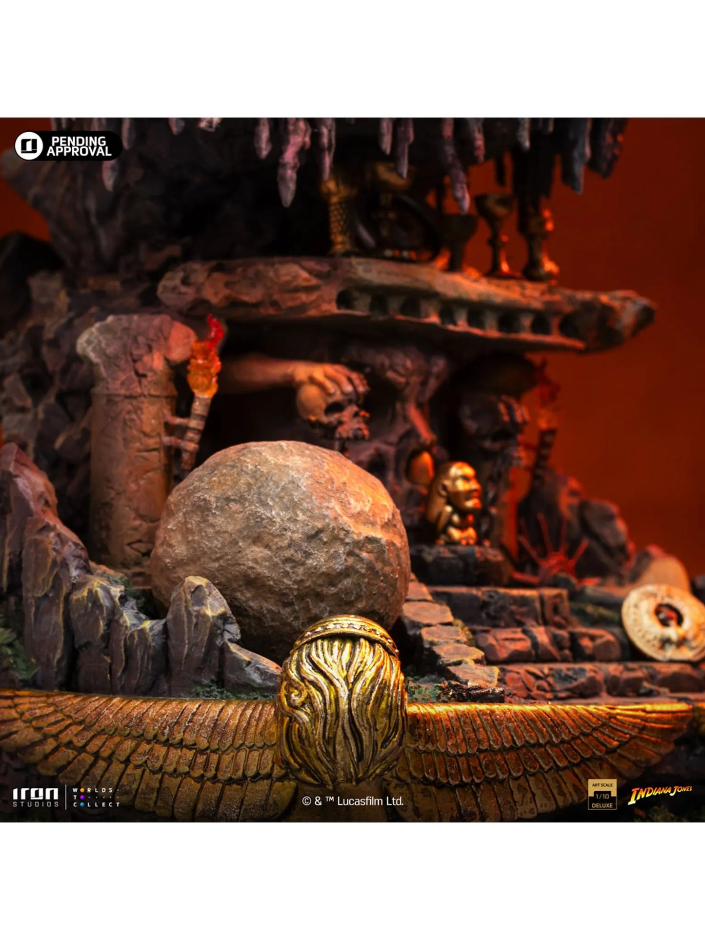 Statue Indiana Jones Deluxe - Indiana Jones - Art Scale 1/10 - Iron Studios