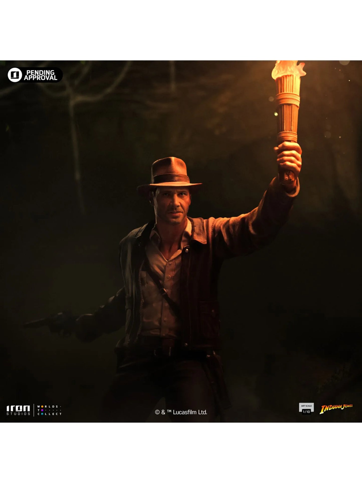 PRE-ORDER Statue Indiana Jones - Indiana Jones - Art Scale 1/10 - Iron Studios