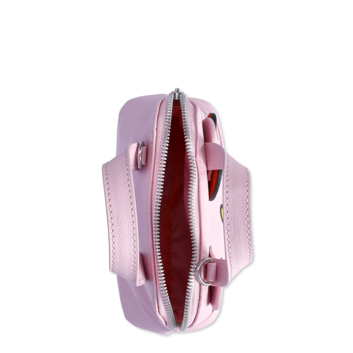 HELLO KITTY PINK PU PURSE W/LONG STRAP