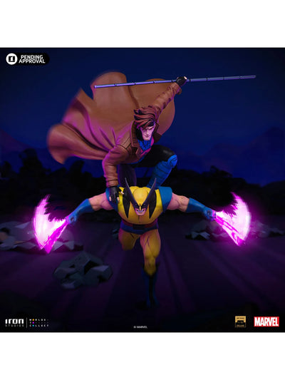 Statue Gambit & Wolverine - X-Men 97 - Art Scale 1/10 - Iron Studios