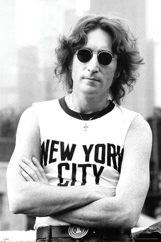 John Lennon - NYC - 24x36 Poster