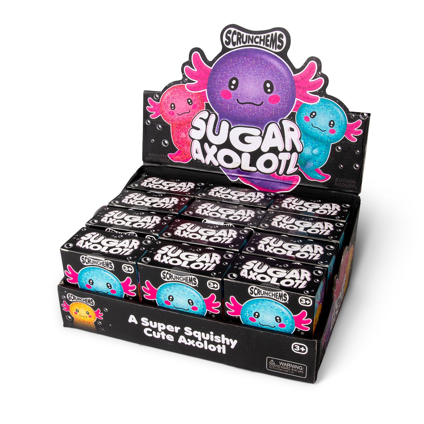 SUGAR AXOLOTL Scrunch Toys