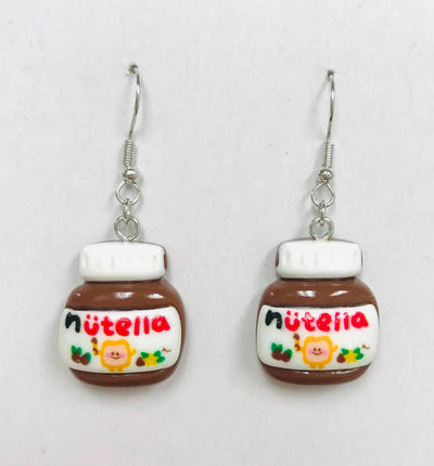 Bottle of Peanut Butter Earrings