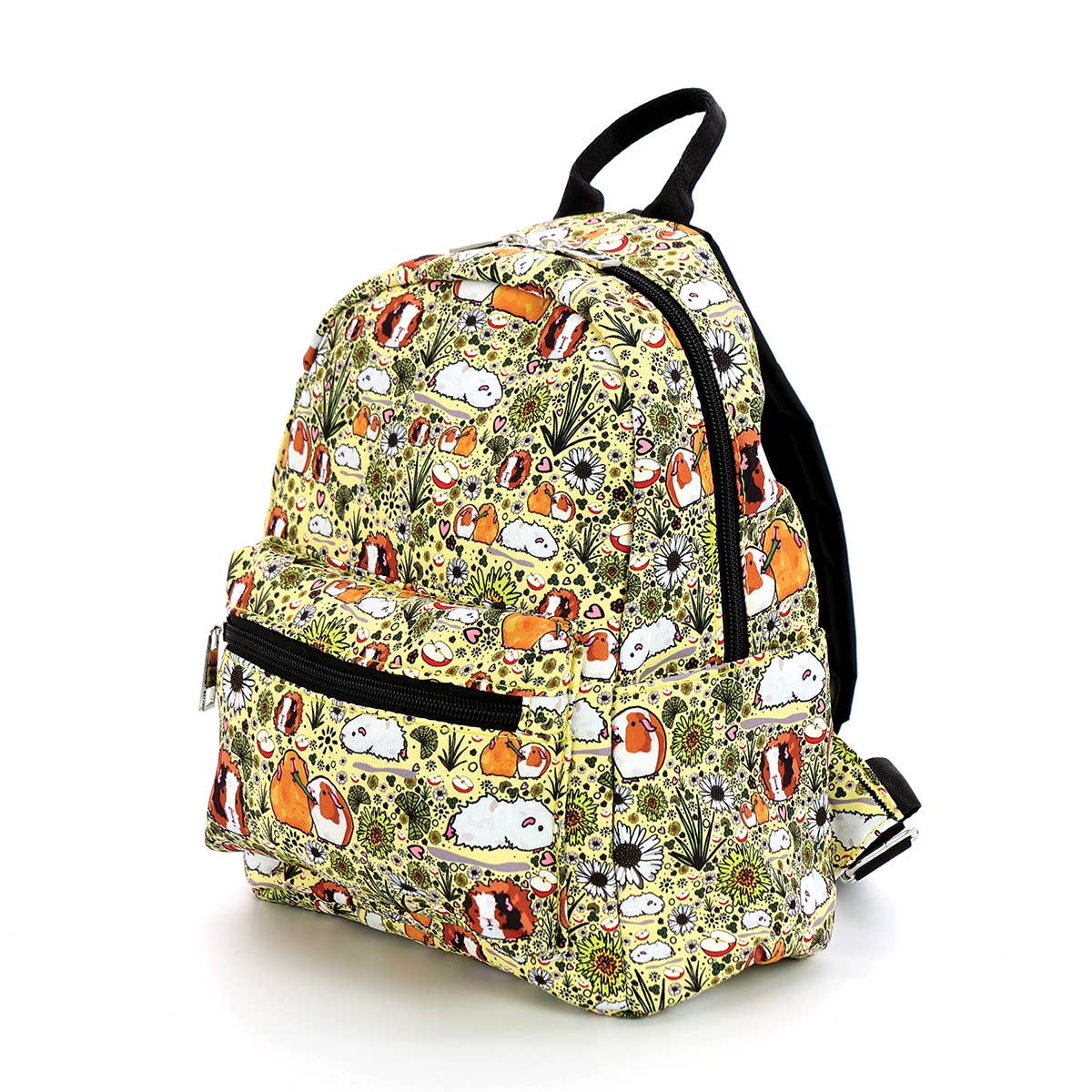 Guinea Pig With Flowers Mini Backpack