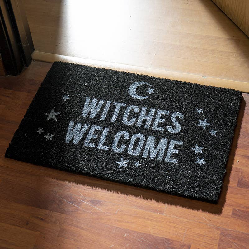 15201 Witches Welcome Doormat Halloween Decor C/10