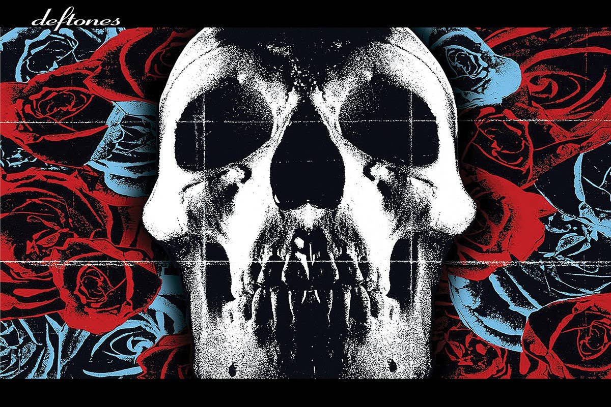 Deftones Skull Metal Rock Band Music Poster Size 24X36