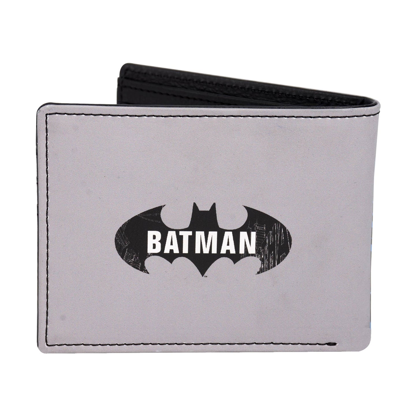 DC Comics Batman Face Print Bifold Wallet