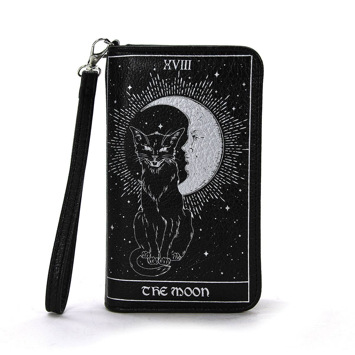 Tarot Card Wallet DEATH The moon