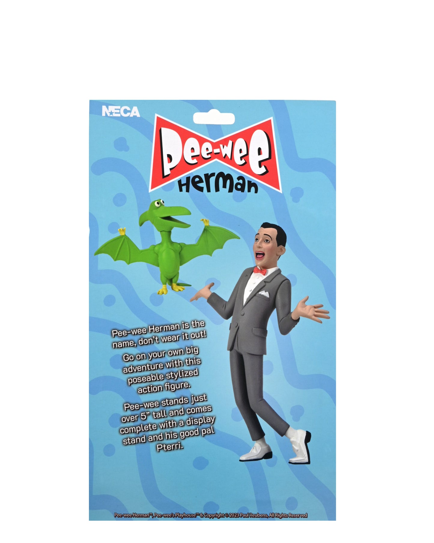 Pee-wee’s Playhouse 6” Scale Action Figure – Pee-wee and Pterri