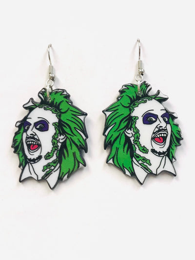 Screaming Earrings, Halloween Horror Movie Gift