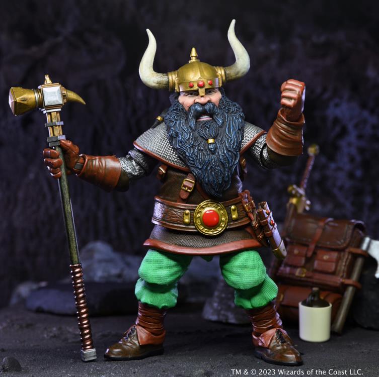 Dungeons & Dragons Ultimate Elkhorn the Good Dwarf Fighter Action Figure