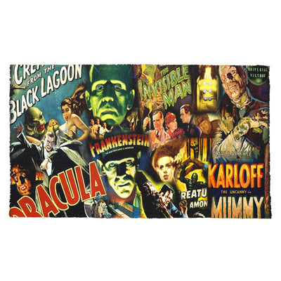 Universal Monsters Film Covers Door Mat