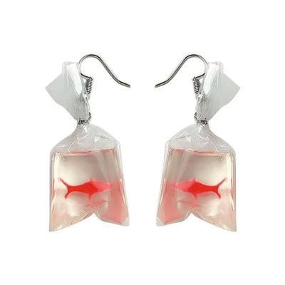 Goldfish Bag Earrings