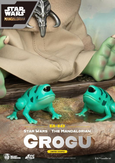 The Mandalorian Egg Attack EA-043 Grogu Limited Edition Figure BY BEAST KINGDOM - BRAND STAR WARS