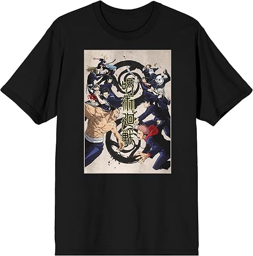 Jujutsu Kaisen Character Poster Art T-Shirt