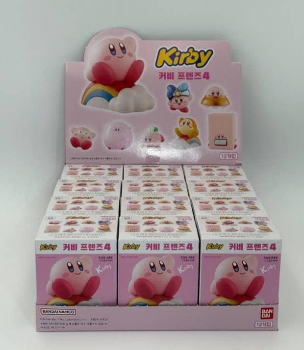 Bandai Kirby 3D Figure Random Box Collectable Toy Ver.4