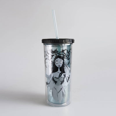 Corpse Bride with Crows 20oz Plastic Tall Cold Cup w Lid