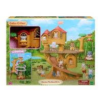 Calico Critters Adventure Treehouse Gift Set, Doll Playset