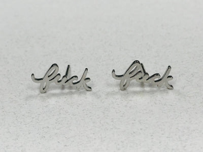 Awful creepy doll eyeball earrings - with awful blinking act